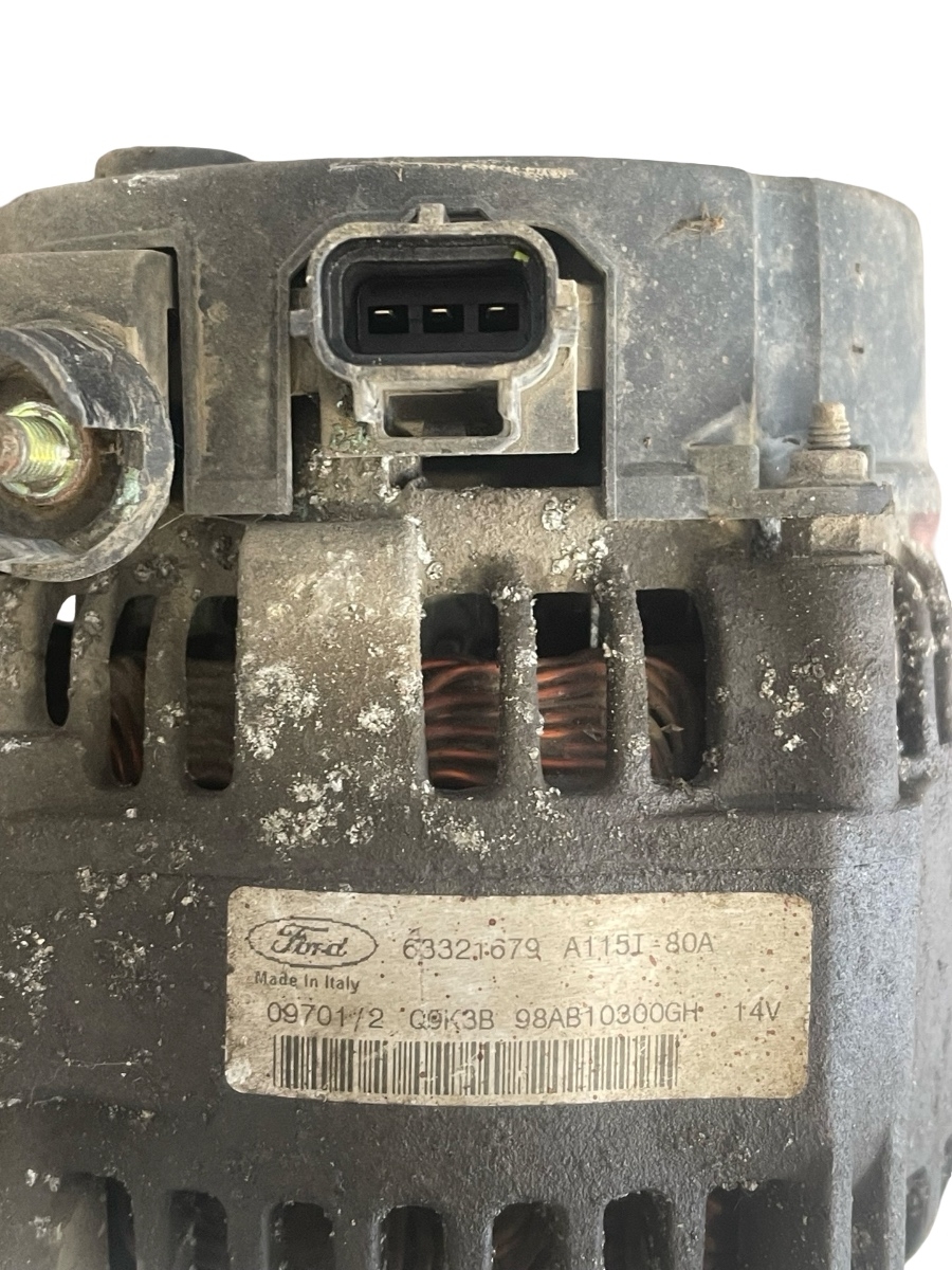 Alternator FORD FOCUS Hatchback  DAW, DBW 1998 - 2007 1.6 16V FYDA, FYDB, FYDC, FYDD, FYDH 63321679 – foto 2
