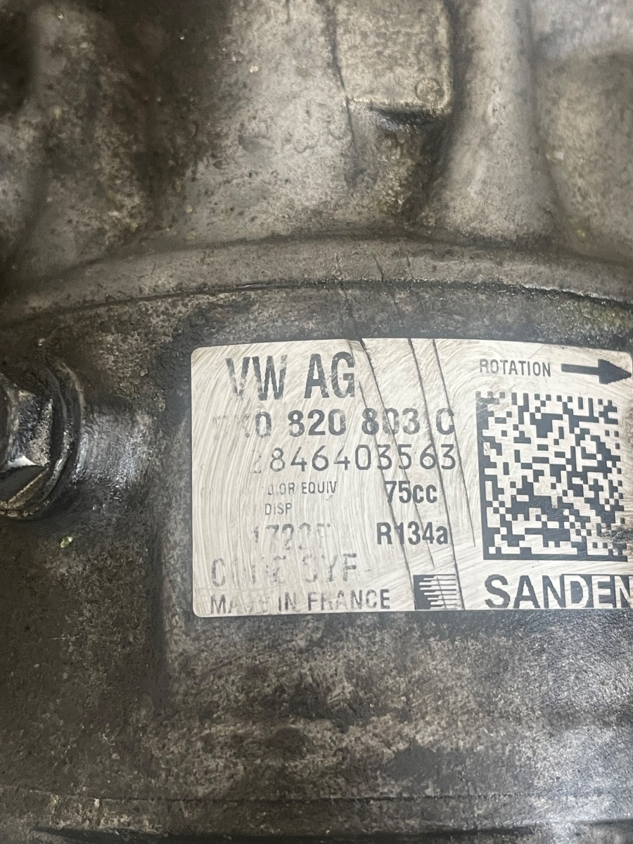 Compresor  AC VOLKSWAGEN PASSAT 3C2 2005 - 2010 2.0 TDI 16V BKP, CBAB 5K0820803C – foto 4