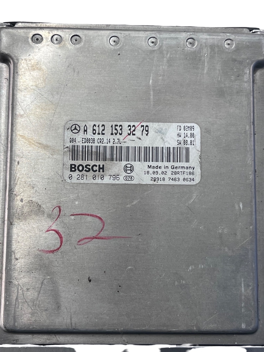ECU Calculator motor  MERCEDES-BENZ M-CLASS W163 1998 - 2005 A6121533279 – foto 3
