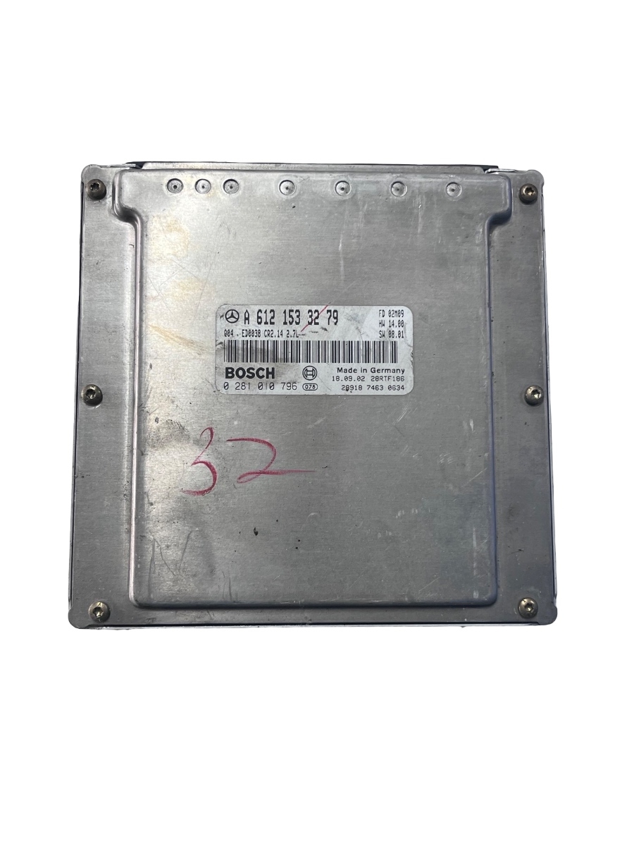 ECU Calculator motor  MERCEDES-BENZ M-CLASS W163 1998 - 2005 A6121533279