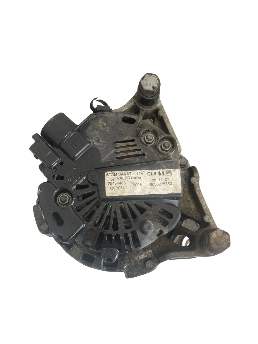 Alternator PEUGEOT 206 Saloon 2007 - > 1.4 KFV (TU3A), KFW (TU3JP) 9638275380 – foto 3