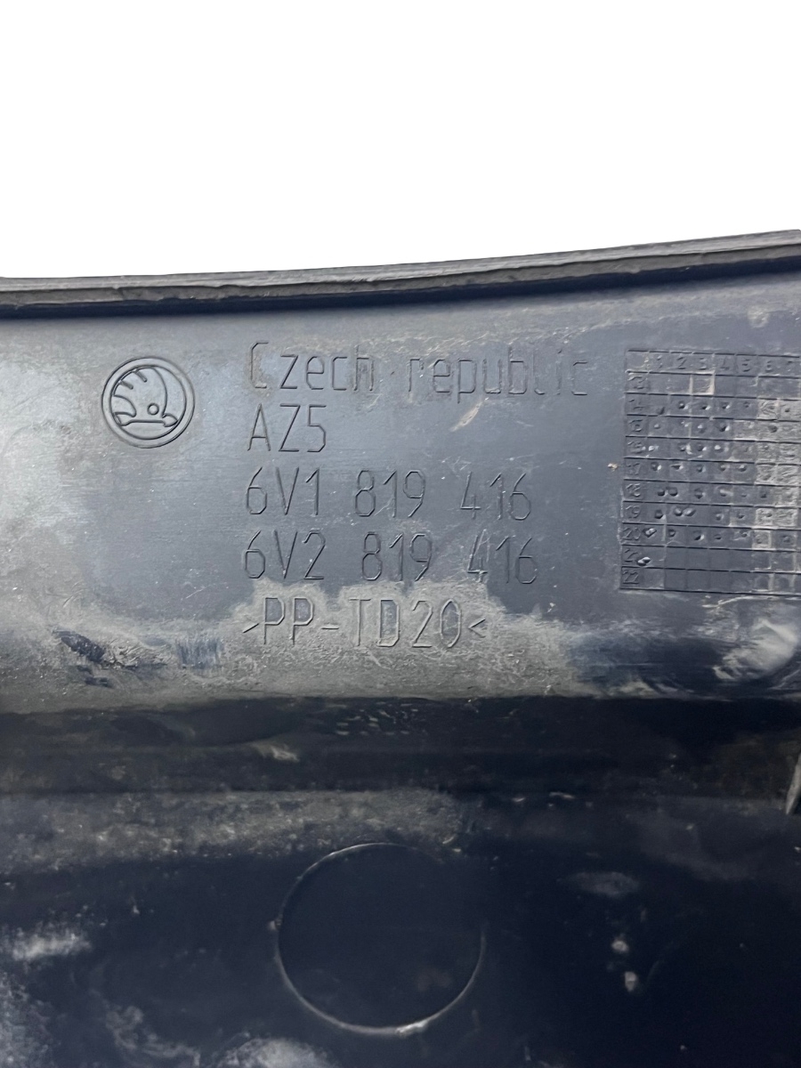Grila  parbriz dreapta fata SKODA FABIA III Facelift NJ5 2022 - > 6V1819416 – foto 3