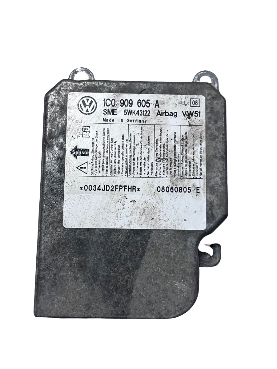 Modul de control airbaguri VOLKSWAGEN TRANSPORTER V Bus 7HB, 7HJ, 7EB, 7EJ, 7EF, 7EG, 7HF,  1C0909605A