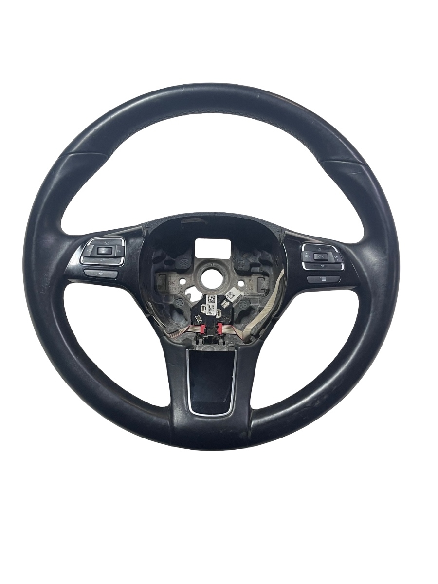 Volan din piele  VOLKSWAGEN TOUAREG (7P5, 7P6) [ 2010 - 2018 ] OEM 7p6419091