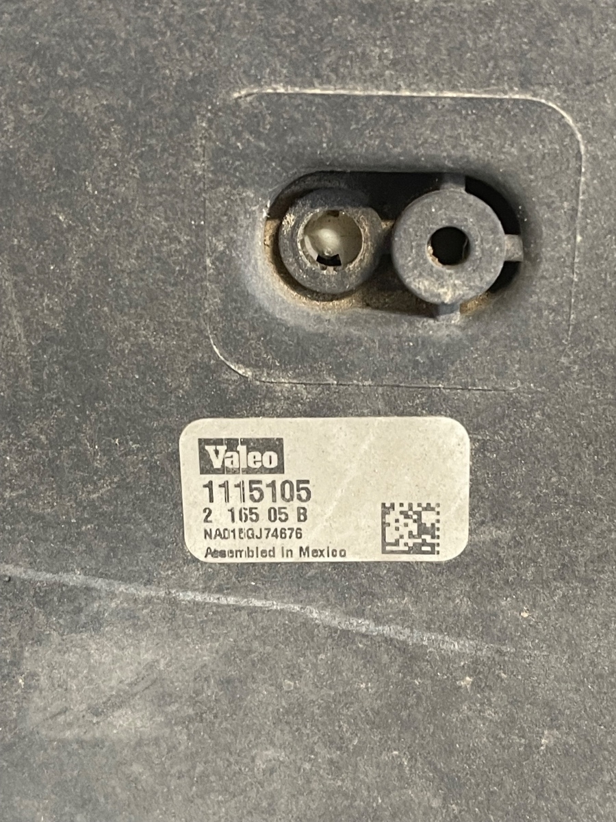 Electroventilator CHRYSLER 300 C LX, LE 2004 - > 3.5i Valeo 216505B / 1115105 – foto 2