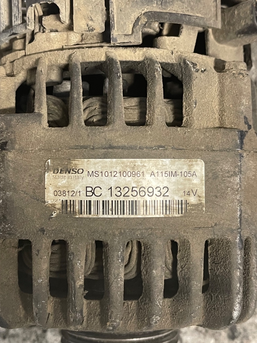 Alternator OPEL CORSA D S07 2006 - 2014 1.3 CDTI A 13 DTC, Z 13 DTJ 13256932 – foto 3
