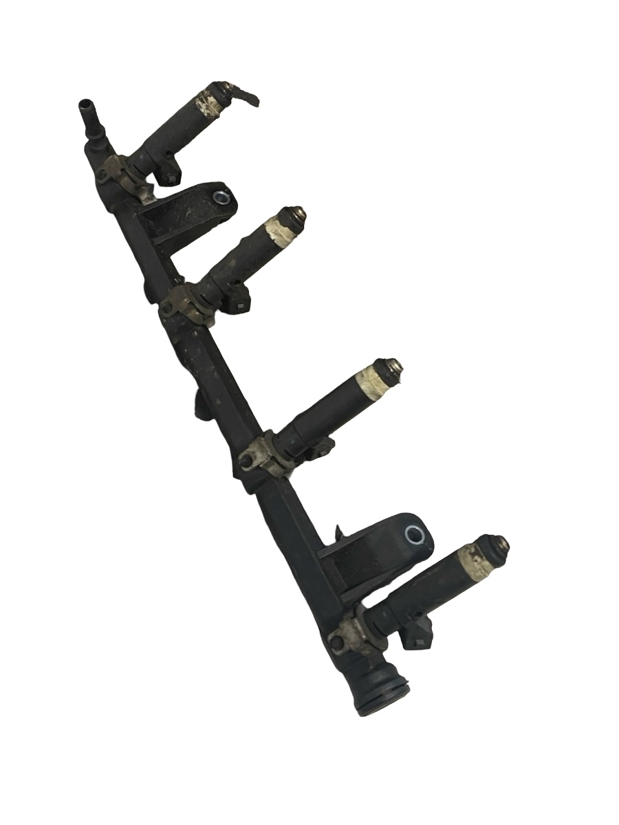 Rampa + injectoare RENAULT Symbol I [ 1998 - 2008 ] 1.4i 55KW K7J 8200494284A – foto 3