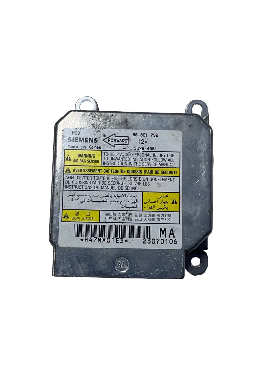 Calculator airbag DAEWOO MATIZ M200, M250 2005 - 2010 96861792