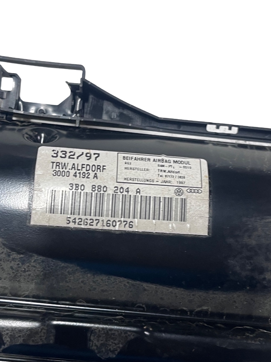 Airbag pasager VOLKSWAGEN PASSAT 3B2 1996 - 2001 3B0880204A – foto 3