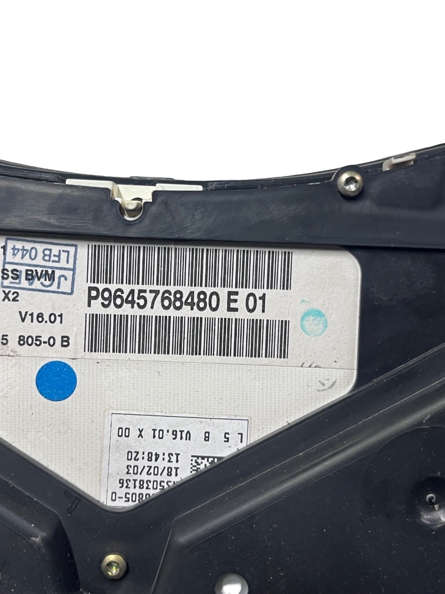 Ceas de bord PEUGEOT 307 SW 3E_, 3H_ 2002 - 2009 P9645768480 – foto 3