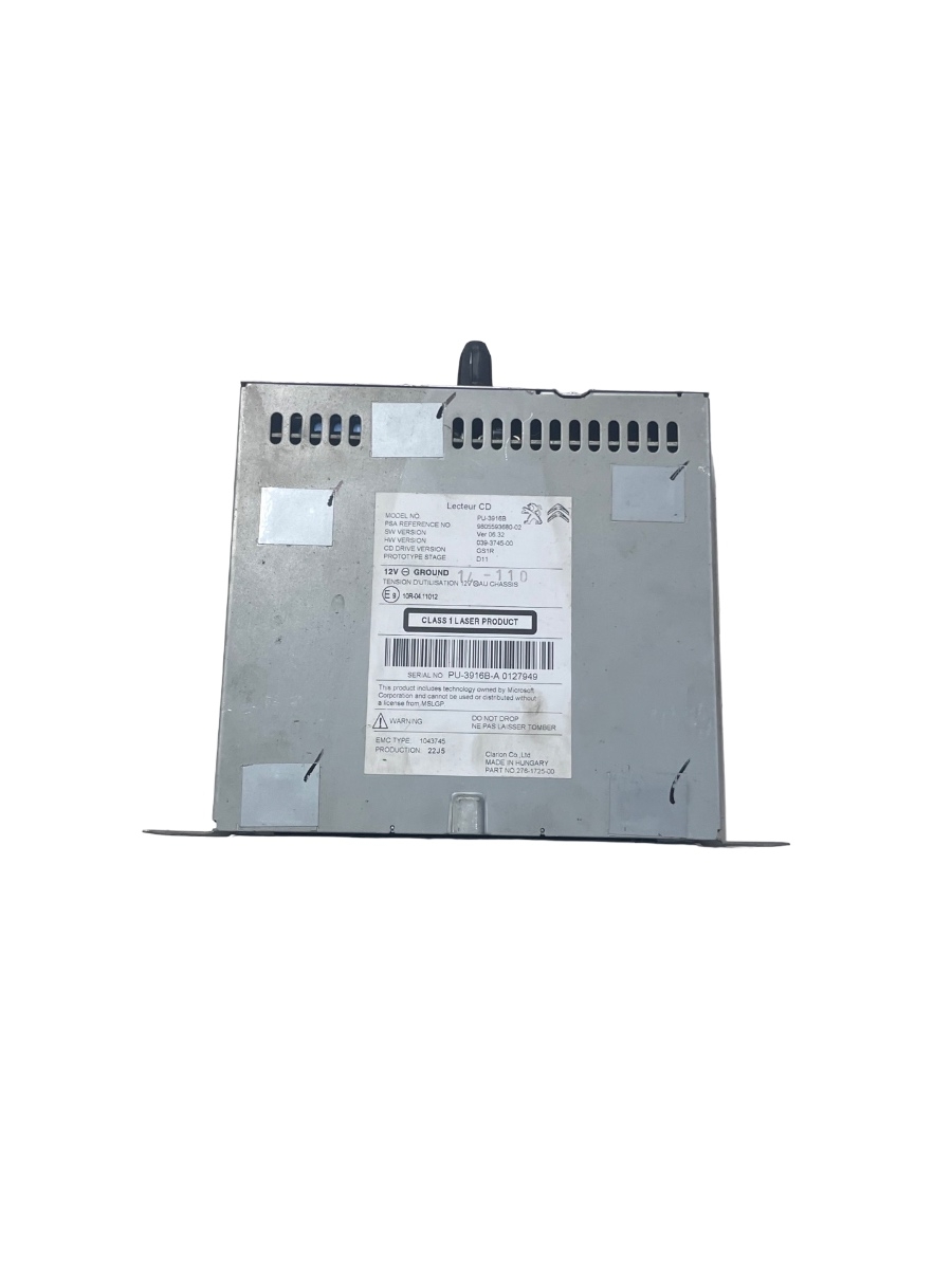 Schimbator CD/DVD PEUGEOT 308 SW II 2014 - > PU3916B
