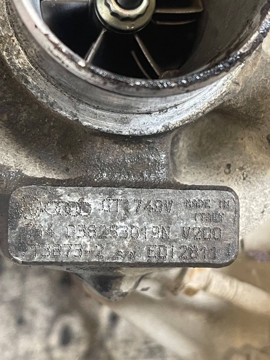 Turbina VOLKSWAGEN GOLF IV 1J1 1997 - 2007 1.9 TDI ASV 038253019N – foto 3