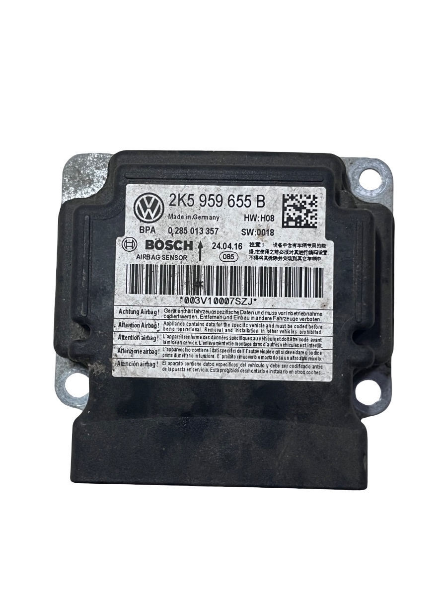 Calculator airbag  VOLKSWAGEN CADDY IV Box SAA, SAH 2015 - > 2K5959655B