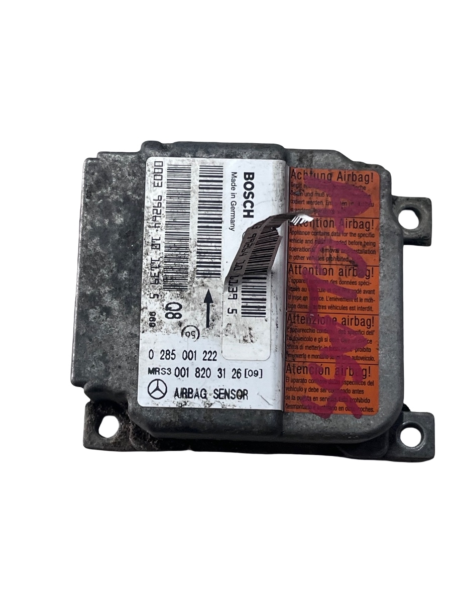 Calculator airbag  MERCEDES-BENZ A-CLASS W168 1997 - 2005 0285001222