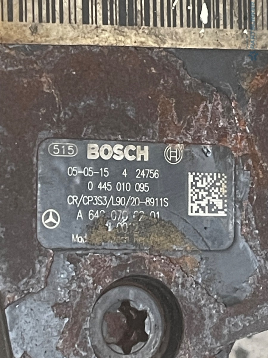 Pompa inalta presiune MERCEDES-BENZ S-CLASS II W221, C215 2005 - 2013 320CDI V6  0445010095 / A6210103002 – foto 3