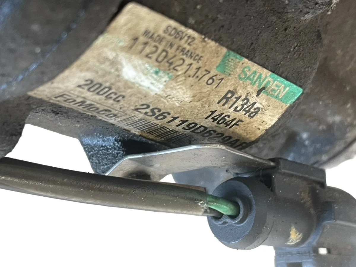 Compresor  AC FORD FIESTA V JH_, JD_ 2001 - 2010 1.4 TDCi F6JA, F6JB 2S6119D629AF – foto 2