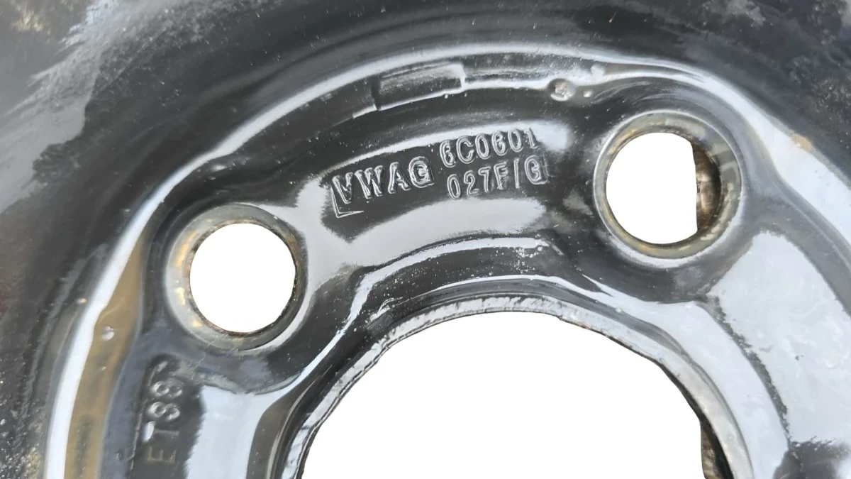 Roata de rezerva R15 SKODA FABIA III Estate NJ5 2014 - > 185/60R15  / 6C0601027F – foto 4